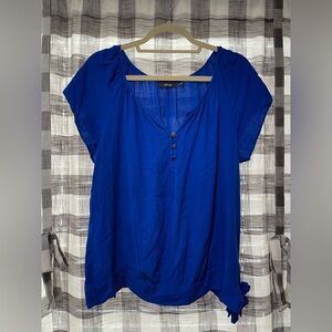 Apt. 9 Royal Blue Blouse